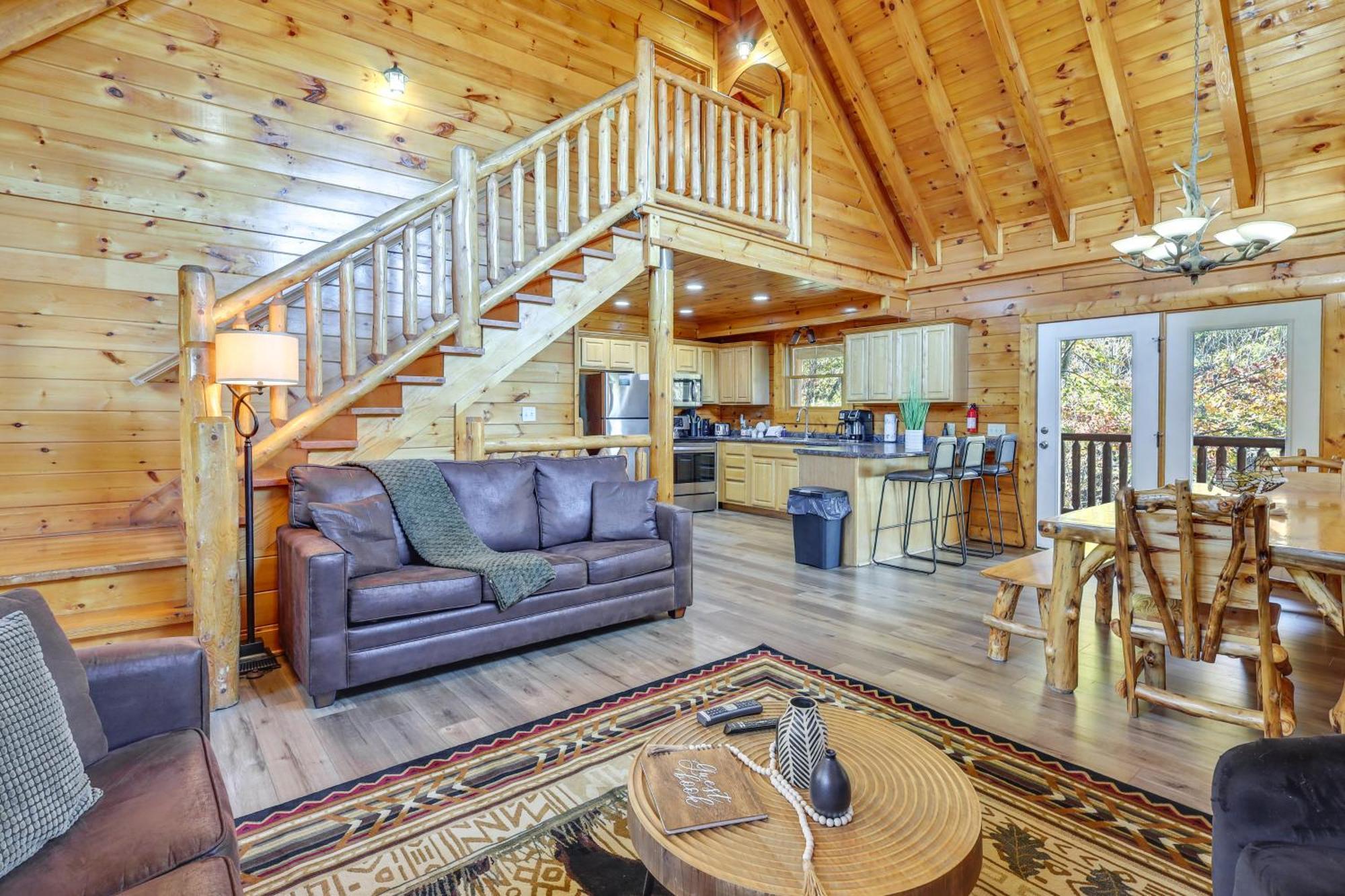 Pigeon Forge Cabin Rental With Decks And Hot Tub! Exterior foto